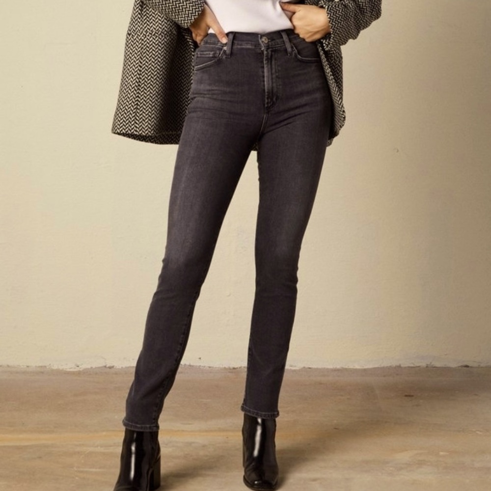 Citizens of Humanity Olivia Slim Straight size 29 in dark grey